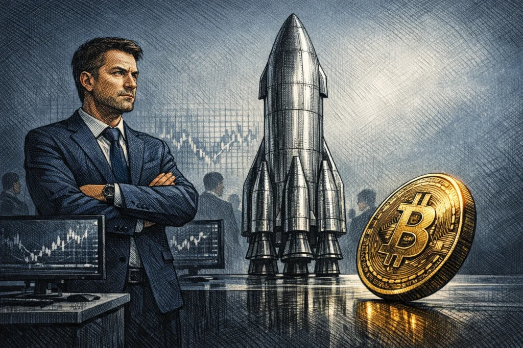 SpaceX 上市吸乾風險市場？220億鎂散戶額度恐搶走比特幣買盤