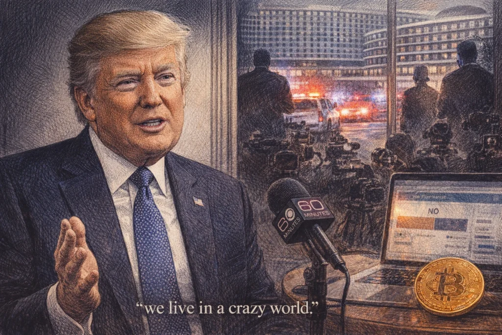 川普受訪回憶槍擊喊「這個世界瘋了」，Polymarket 32 賭盤強制結算 No，加密用戶虧慘