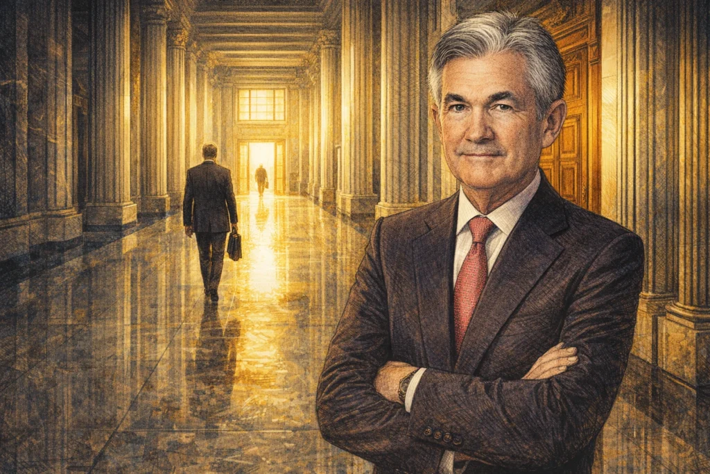 美司法部結束對鮑爾調查、華許上任機率飆至84%：加密友善聯準會主席呼之欲出