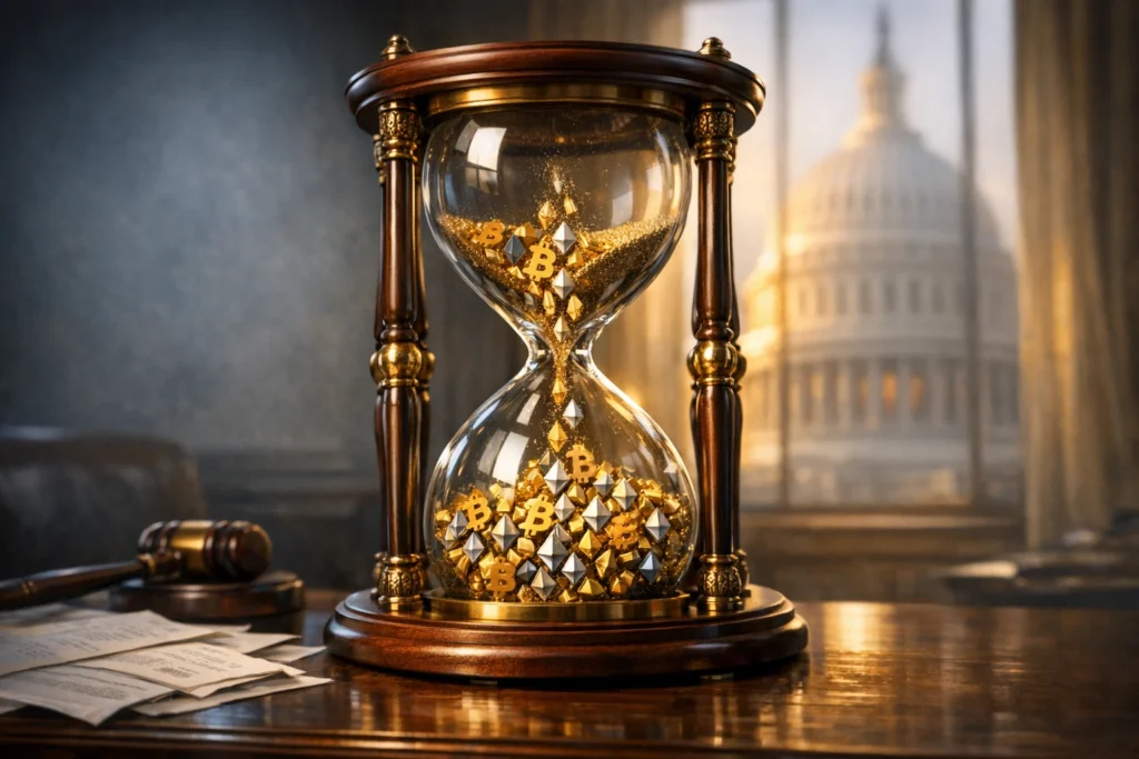 CLARITY 法案剩 28 天倒數！五月底不過關今年沒戲，Polymarket 賭透過機率跌至 38%