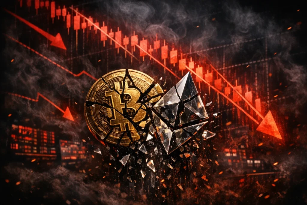 比特幣暴跌「殺破 7.64 萬美元」，多軍慘血洗、10 萬人爆倉 $3.38 億鎂