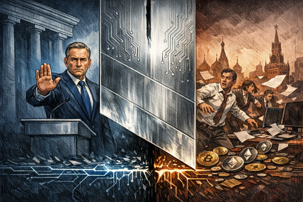 歐盟祭兩年內最大對俄制裁：全面封殺加密平台、A7A5 穩定幣與數位盧布同列黑名單