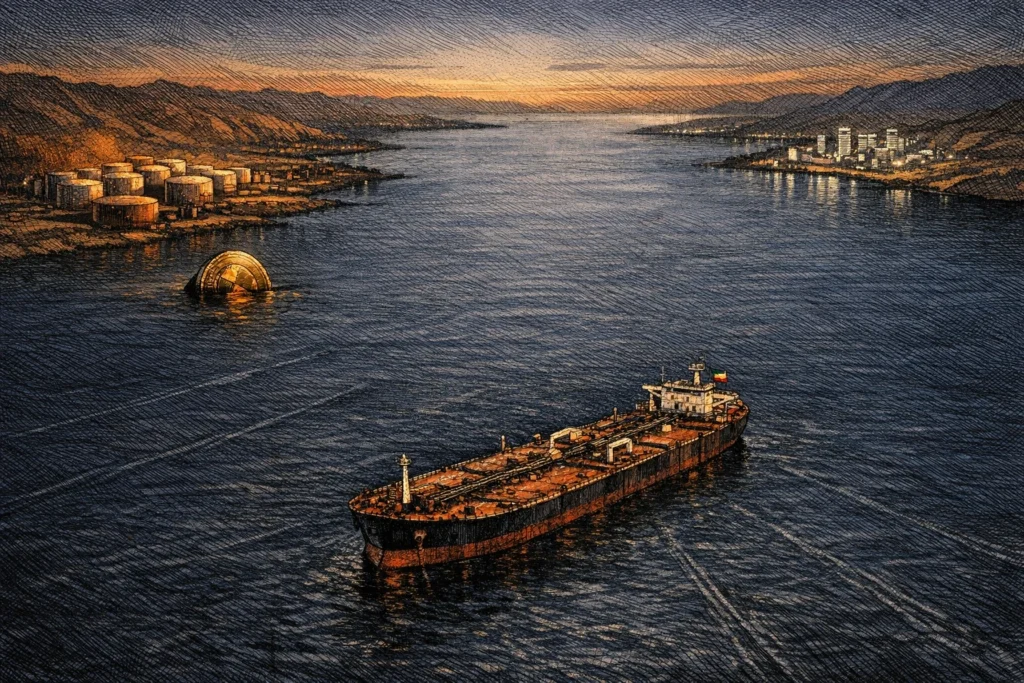 美財政部點名「伊朗加密管道」列制裁清單，荷姆茲海峽船運崩跌 95%、USDT 灰色流通空間正在消失