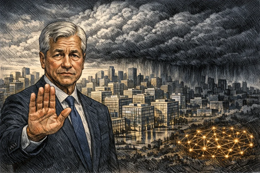 摩根大通戴蒙警告私募信用衰退「比你想的更差」：1.7兆鎂黑箱市場面臨崩盤