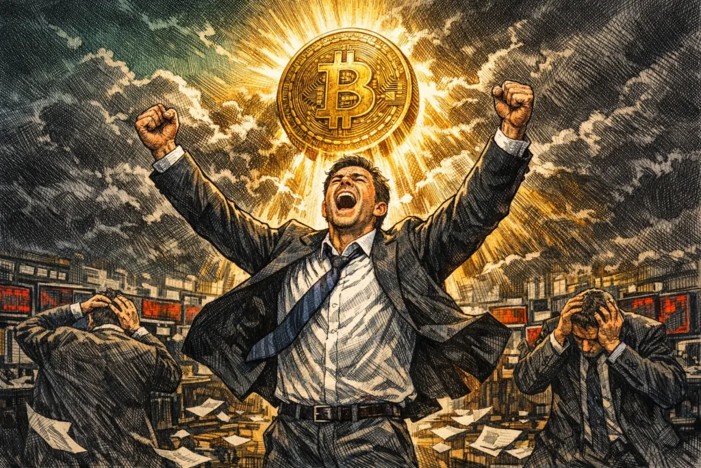 比特幣衝破 7.94 萬插針 7.76萬美元、多空爆倉 $4.59 億，恐懼指數 11 反彈到 46