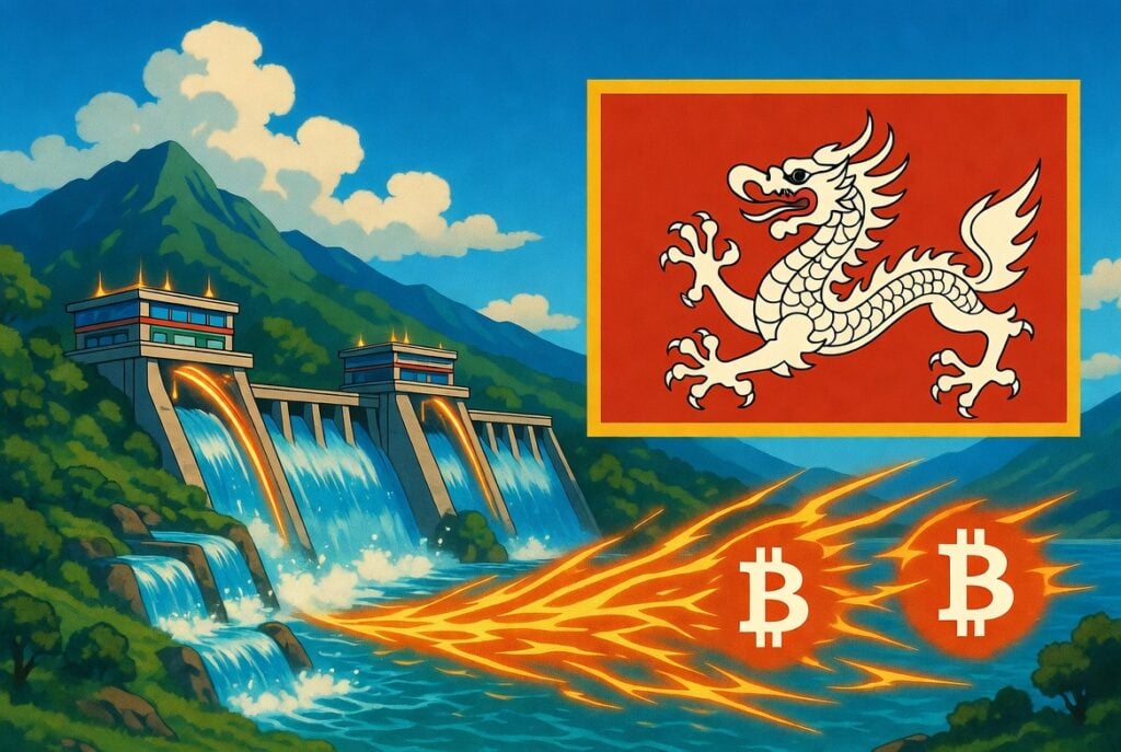 不丹放棄比特幣挖礦？18 個月拋售 70% BTC 儲備，現在賣電給印度更賺