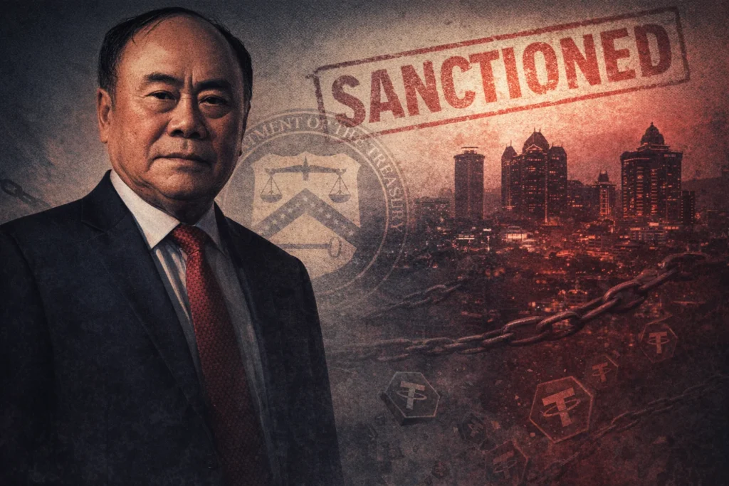 柬埔寨參議員Kok An遭美國制裁！涉 28 個殺豬盤實體，Tether 同日凍結 3.44 億 USDT