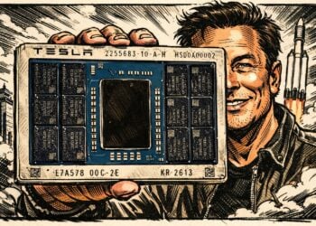 馬斯克秀出 AI5 晶片設計完成、Dojo3 重啟回魂，特斯拉 AI6 研發中