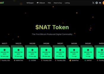 NAT 正式登陸蜘蛛礦池（SpiderPool），支援 BTC 同區塊雙挖