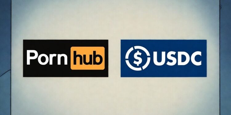 成人影音龍頭 Pornhub 宣布棄用 USDT、創作者收益全面改發 USDC：更可靠、更安全