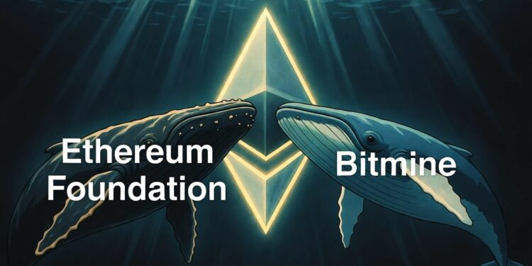 以太坊基金會再 OTC 倒貨 1 萬枚 ETH 給 Bitmine！近一個半月累計套現逾 6800 萬美元