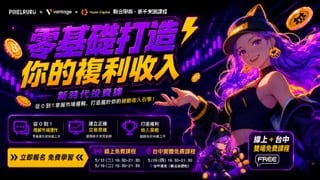 像素藝術家 RuRu 跨界攜手 Vantage 與 Hyper Capital，開啟「零基礎複利收入」實戰系列課
