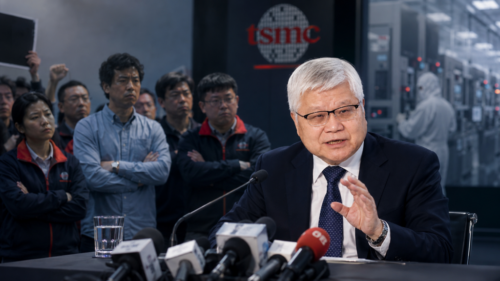 台積電證實分紅比例砍至 10% 去買綠電,員工怒:企業社會責任憑什麼從我口袋扣?組工會聲浪起