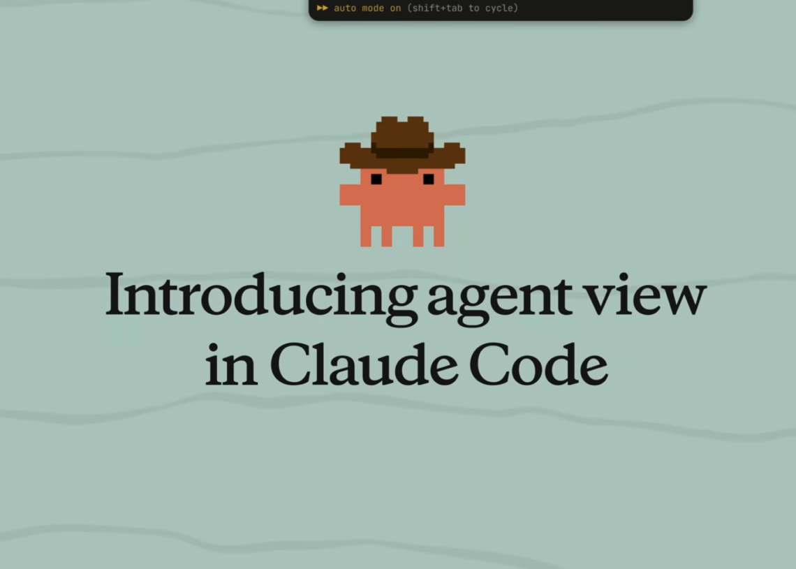Claude Code 新推 Agent View：一個畫面管理所有 AI 代理，結束多終端混亂 | 動區動趨-最具影響力的區塊鏈新聞媒體