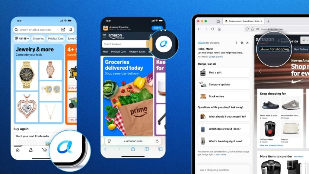 Amazon 推出 Alexa for Shopping:可比較商品、追蹤價格、定期採購,還支援跨第三方平台購物