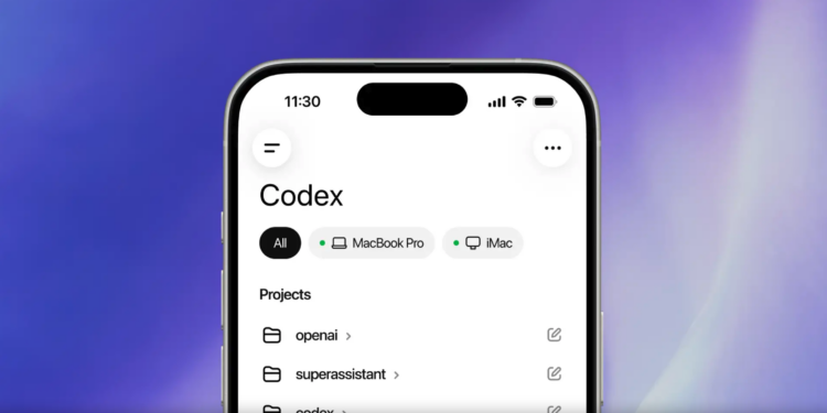 Codex 手機操作上線：可直接在 ChatGPT 遠端監督 AI、開啟新任務、檢視輸出結果