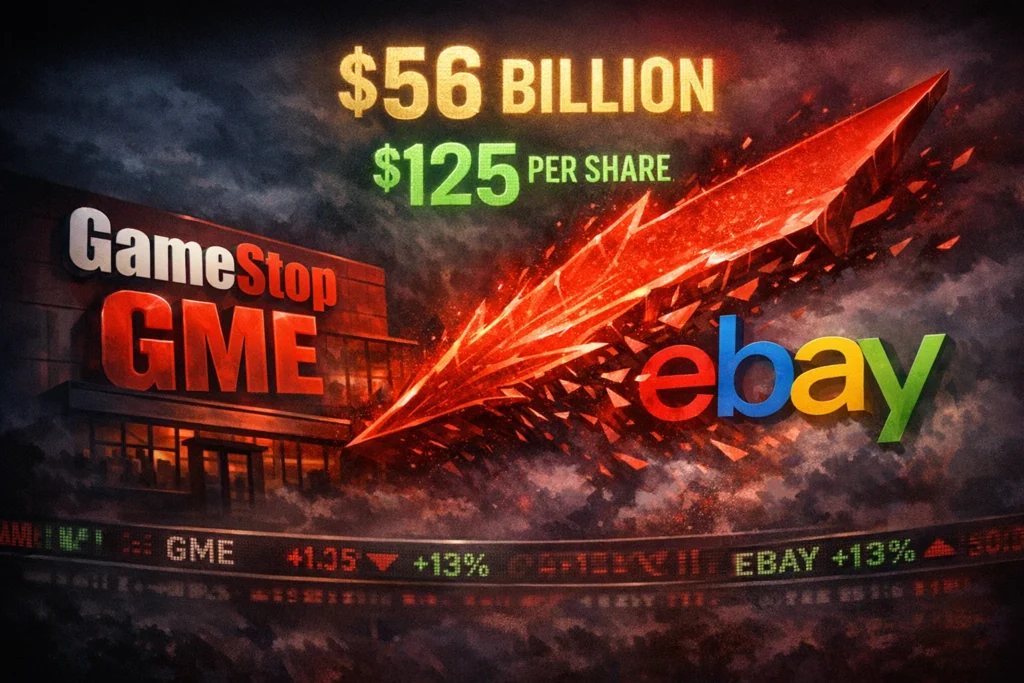GameStop 砸 560 億美元併購 eBay：不接招就翻桌，委託書爭奪戰已備好