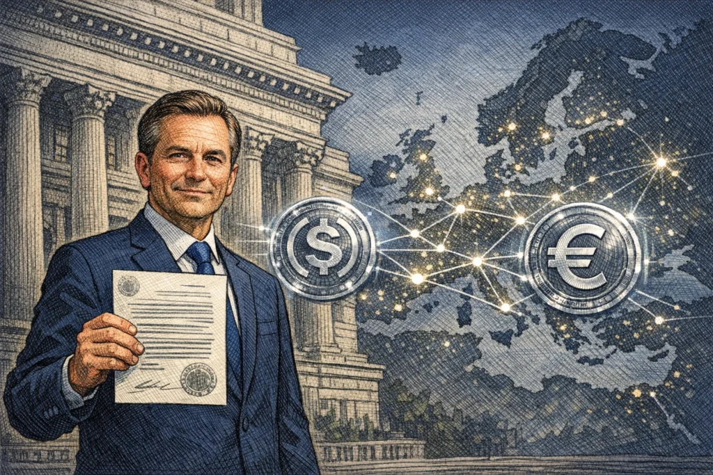 Circle 獲批 MiCA 加密資產服務商資格，USDC、EURC 穩定幣可在歐洲全境託管轉帳