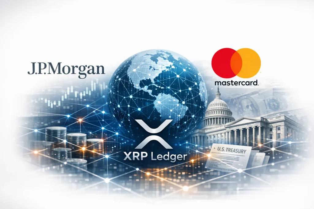 華爾街重磅實驗：摩根大通、萬事達卡聯手 Ripple，在 XRPL 完成首筆跨境代幣化國債結算