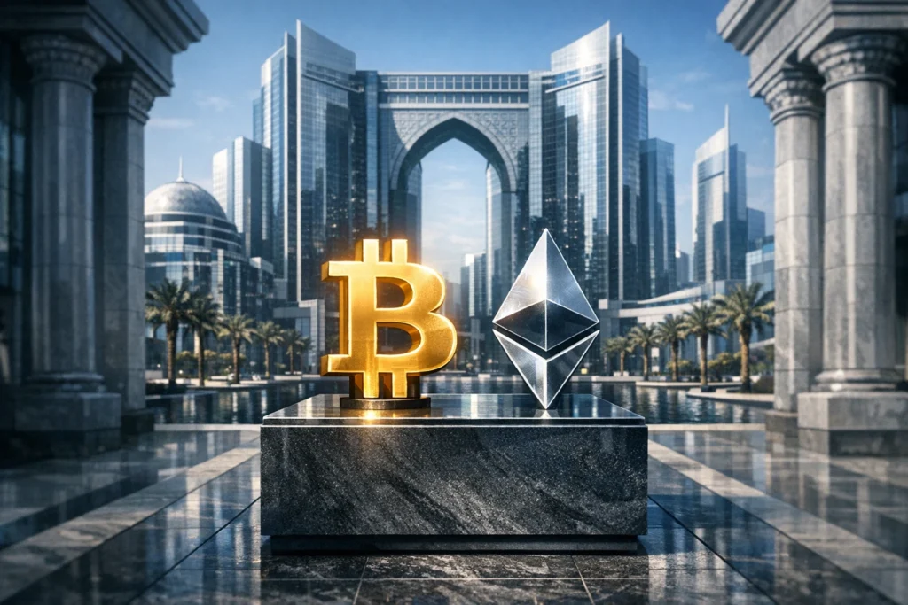 紐約梅隆銀行 BNY 進駐阿布達比，攜手 Finstreet 推機構級 BTC、ETH 託管