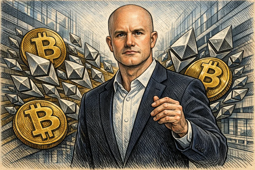 Coinbase越虧損，執行長越賣股票！Brian Armtrong一年賣150萬股套現5.5億鎂