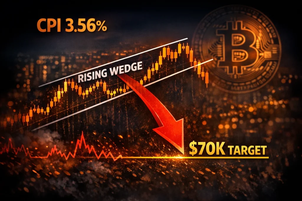 聯準會估美國4月CPI增3.56%；分析師警告：若突破200日EMA失敗，比特幣將下探7萬美元