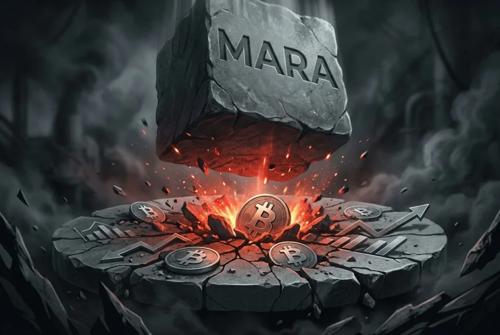 MARA Q1 營收年減 18% 低於預期、13 億美元淨虧壓垮盤後股價