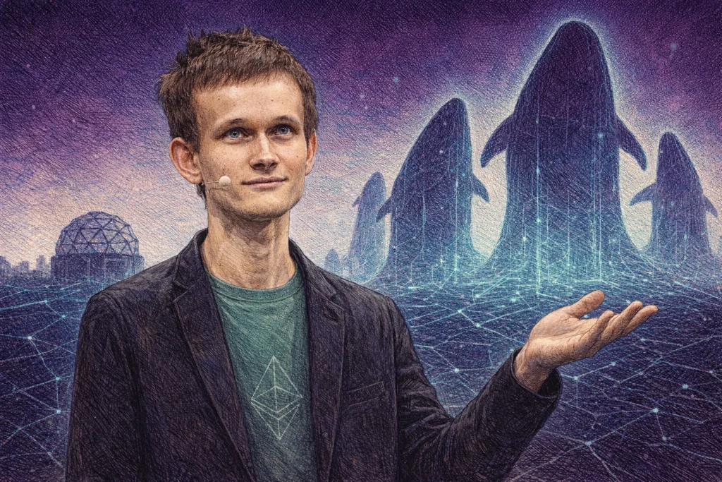 Vitalik 急喊ETH 大戶:基金會只是節點,以太坊價值靠你們扛