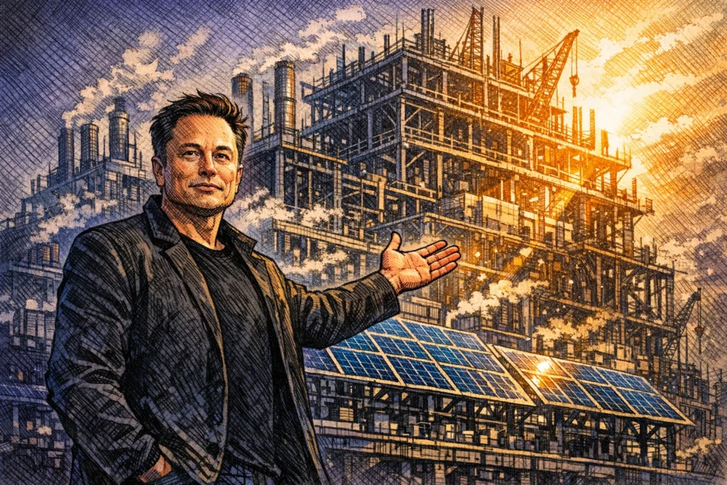 SpaceX 砸下 10GW 建太陽能板工廠,德州巴斯托拉雙層產線供 AI 太空發電