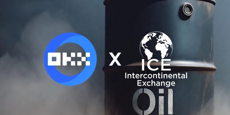 紐約證券交易所母公司 ICE 聯手 OKX 推出「原油 Perp」，華爾街殺入 RWA 永續合約