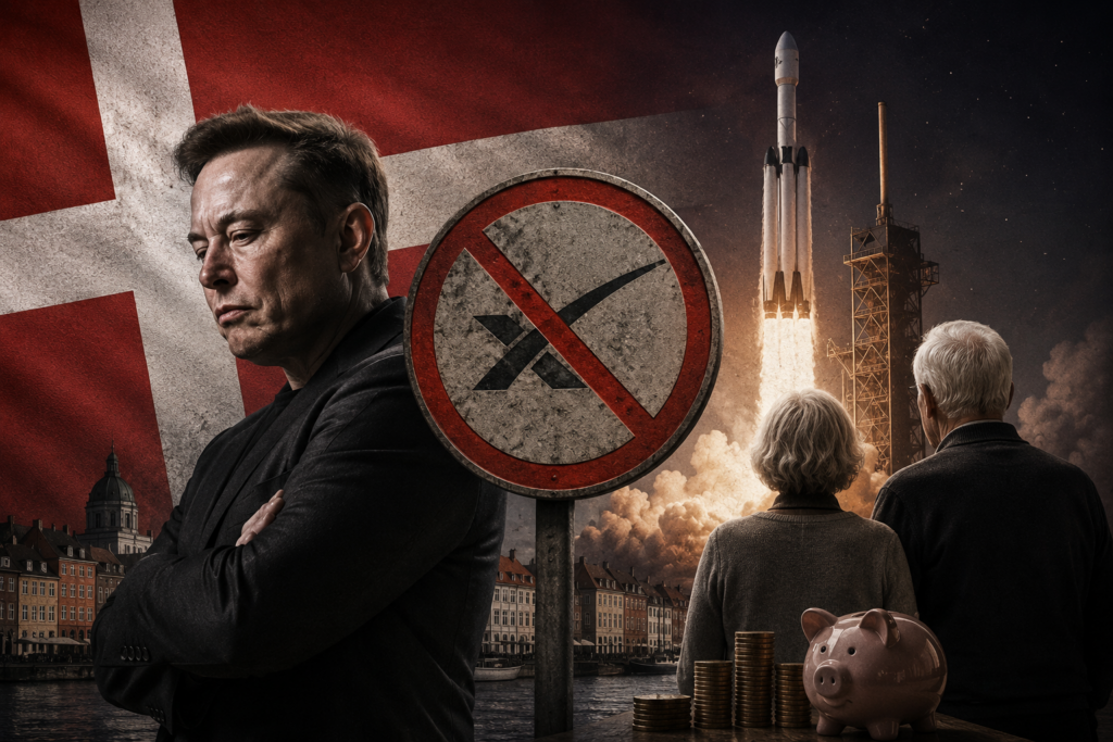 丹麥退休基金把 SpaceX 列黑名單,批馬斯克「災難級治理」1.8 兆美元估值虛高