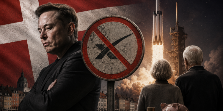 丹麥退休基金把 SpaceX 列黑名單，批馬斯克「災難級治理」1.8 兆美元估值虛高