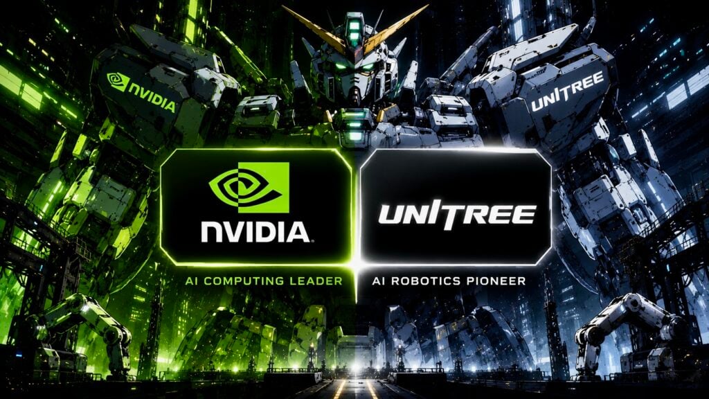 Nvidia 結盟中國新創宇樹科技 Unitree!黃仁勳推「人形機器人 AI 平台」,強攻數十兆美元實體 AI 市場