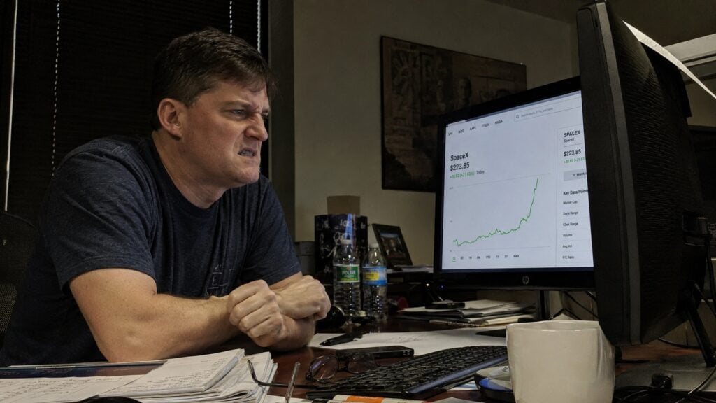《大賣空》Michael Burry 想放空 SpaceX 卻喊「不了謝謝」!表示 2.8 兆市值不過是小型太空公司