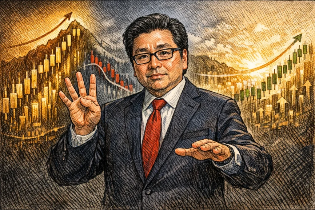Tom Lee喊美股中期選舉後還會衝！噴到7700再開始修正，2027是「一生最大漲幅」