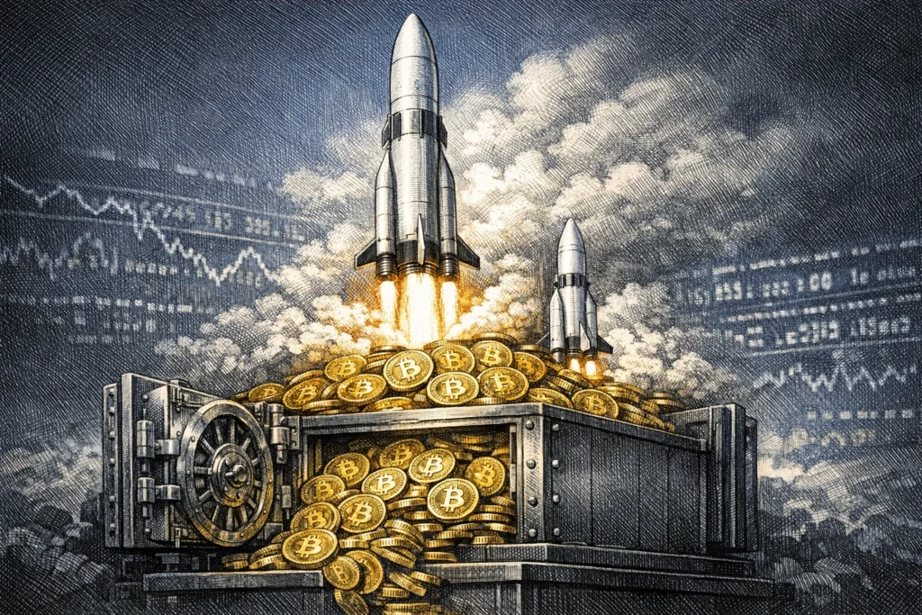 SpaceX 上市曝光比特幣持倉:18,712 枚 BTC 居全球第 8,連計 Tesla 直逼第 5