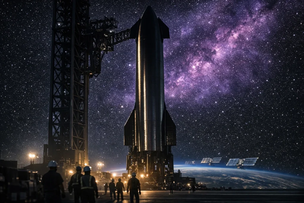 SpaceX野心曝光:AI算力直闖太空,火星只是起點