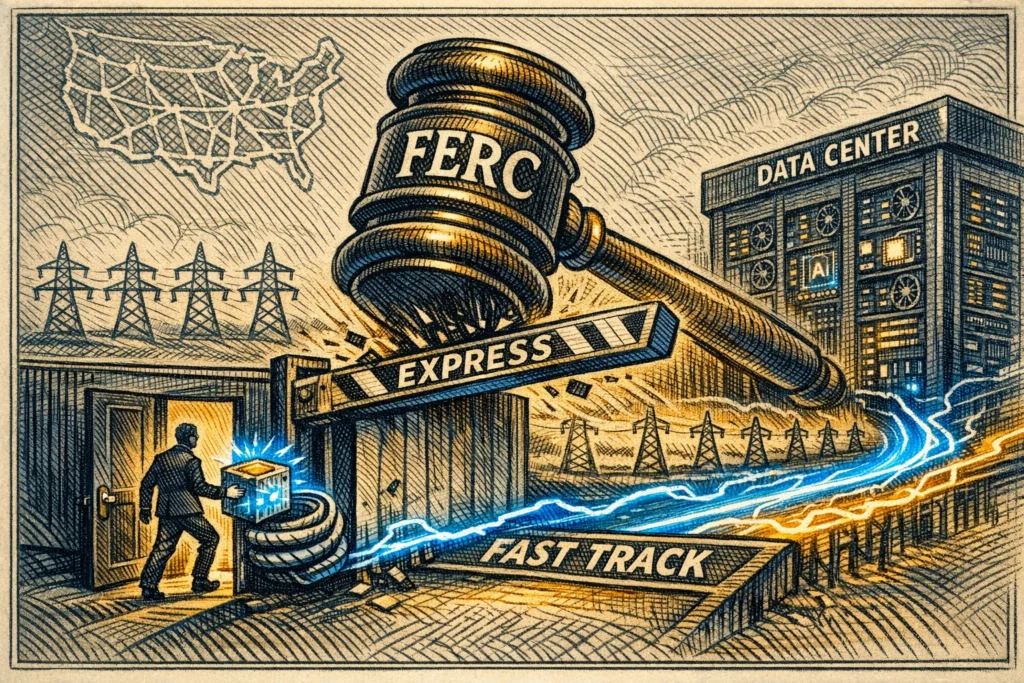 美國能源監管 FERC 下令六大電網商「加速」 AI 資料中心併網申請