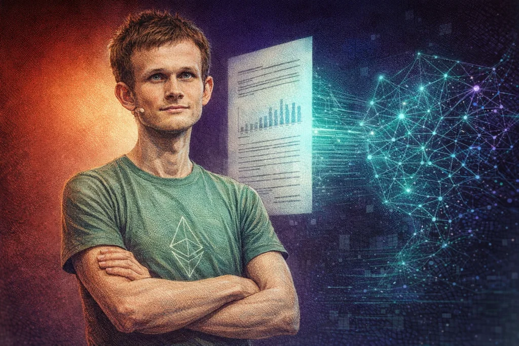Vitalik 向 AI 下戰帖:用寫作風格找出他匿名的以太坊文件