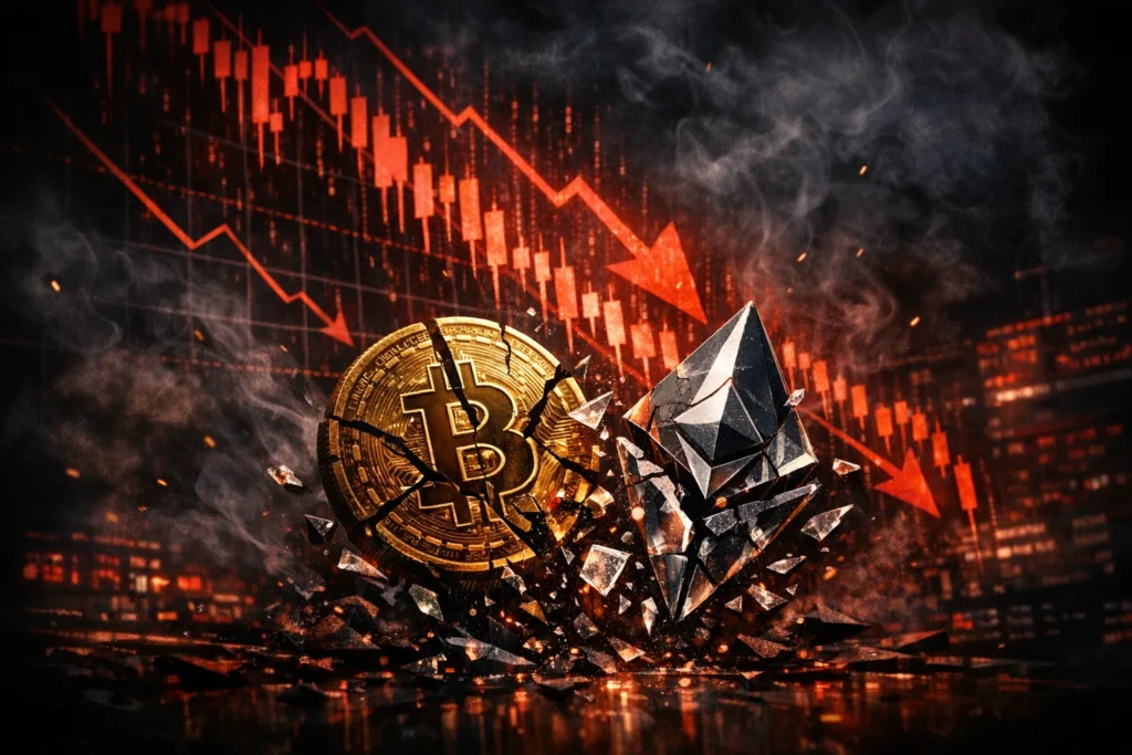 比特幣下探「5.89萬鎂」死撐！恐懼指數12極度恐懼，ETF連13天失血43億美元