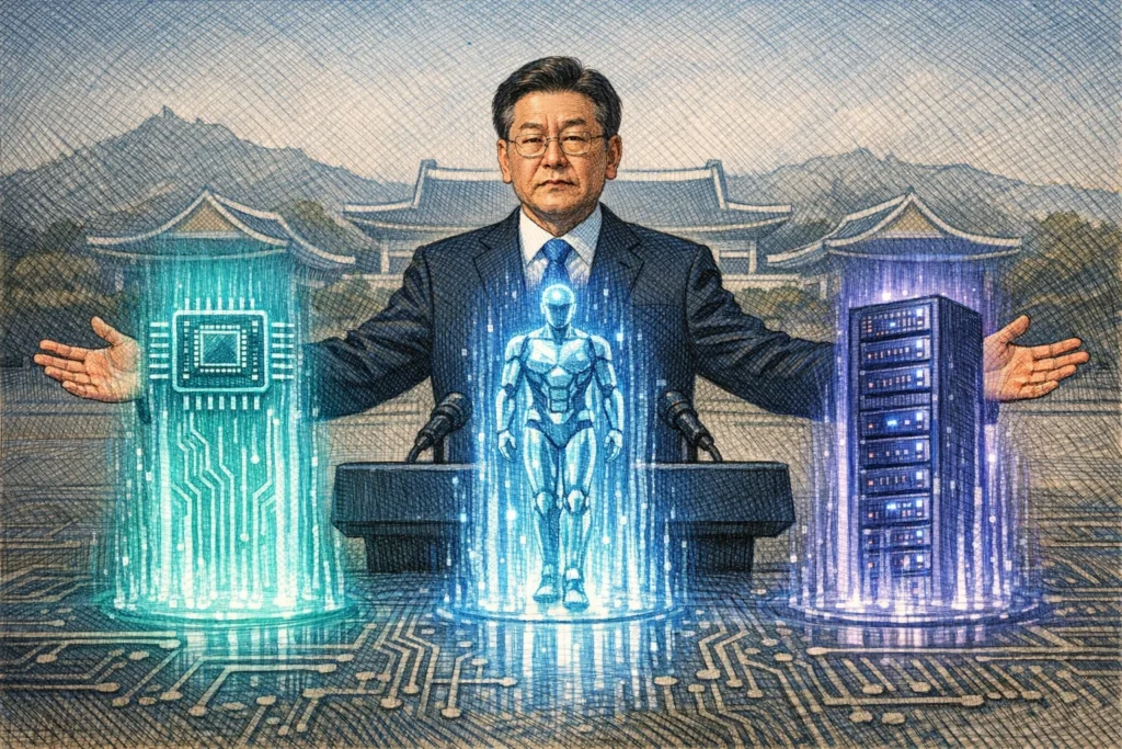 韓國端出 8800 億鎂 AI 國家戰略：半導體、實體 AI、資料中心，三個核心要領先