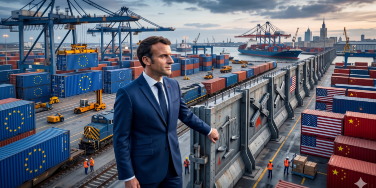 europe-china-trade-deficit-macron-section-301-eu-tariff-wolves | 動區動趨-最具影響力的區塊鏈新聞媒體 歐中貿易逆差破 4000 億歐元:馬克宏拋「歐版對等關稅」應對中國商品低價傾銷