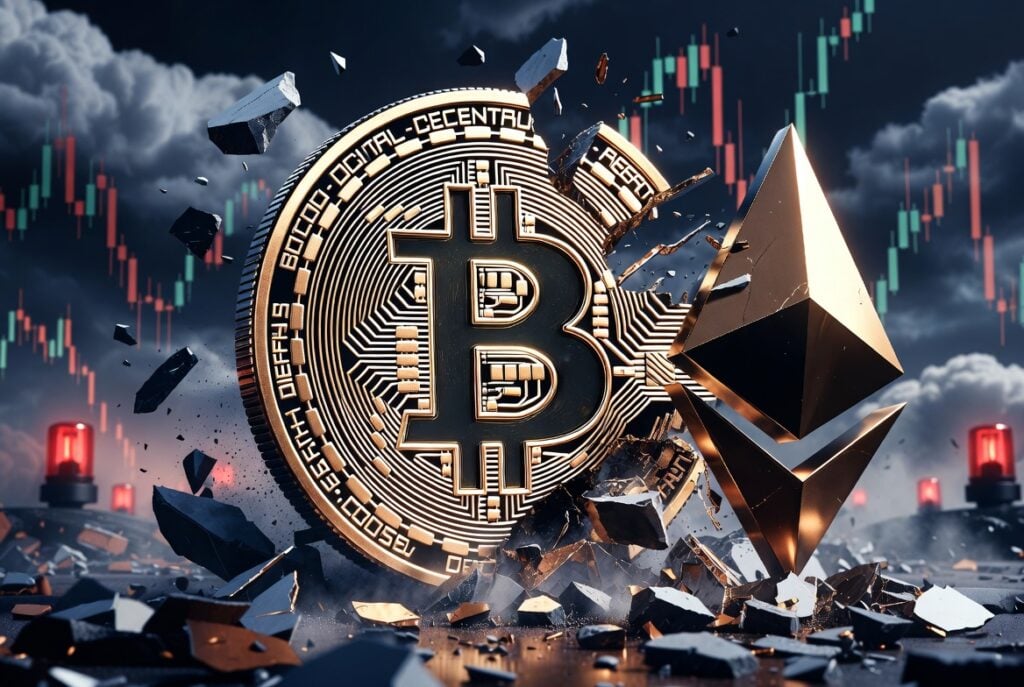 比特幣急墜逼近 6.2 萬鎂、以太坊下探 $1700!Fed 放鷹血洗幣市、全網 4 小時爆倉 1.77 億鎂