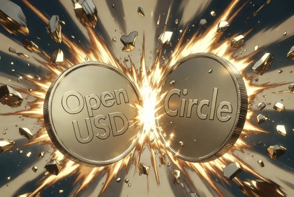 Visa、貝萊德等百家巨頭推出新型穩定幣 Open USD(OUSD)！Circle 股價嚇跌 13%，CEO 反擊：USDC 仍是機構首選
