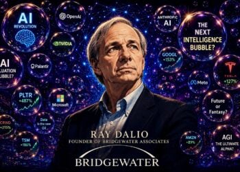 橋水基金創辦人 Ray Dalio 警告：AI 市場已現泡沫跡象，獲利能力是破滅關鍵