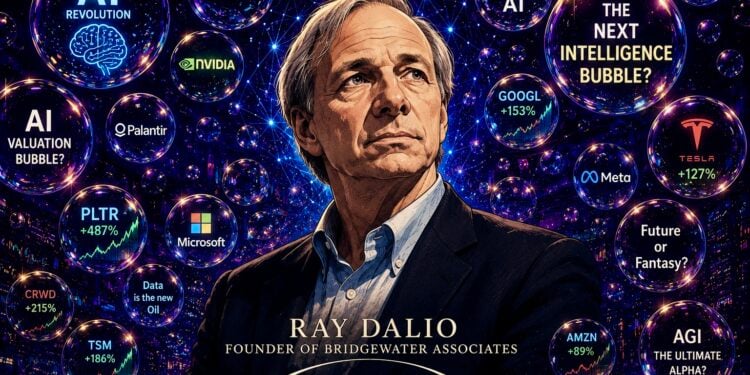 橋水基金創辦人 Ray Dalio 警告：AI 市場已現泡沫跡象，獲利能力是破滅關鍵