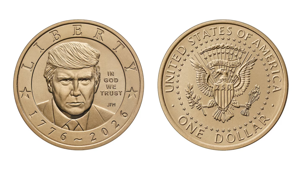 Trump Portrait on $1 Coin Breaks 150-Year Ban