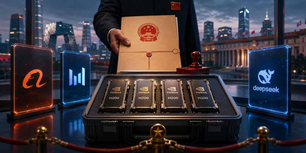 中國傳放行阿里、字節、DeepSeek 購買輝達 H200 晶片,川普鬆綁半年終核准