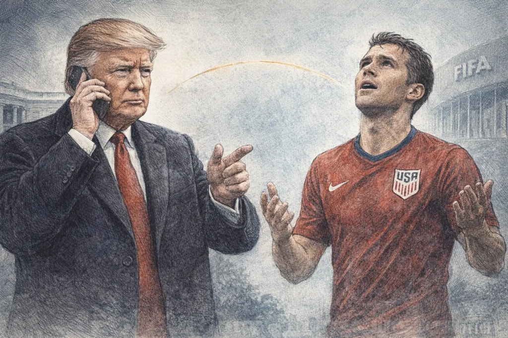 特朗普打電話抗議！FIFA 開先例暫緩世界盃紅牌，美國隊射手巴洛岡獲救可上場