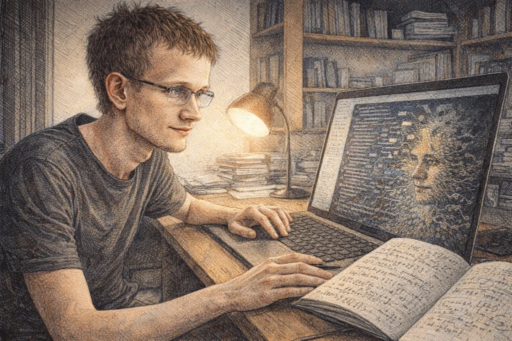 Vitalik 讚Qwen模型識別匿名能力：AI 看穿他的數學思維習慣，散文偽裝全失效